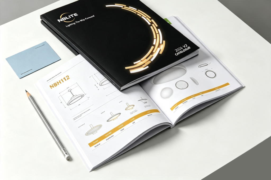 NBlite 2026 LED lighting catalogue, version 2 cover