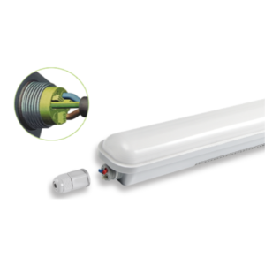 NTP120A IP65 weatherproof LED batten by NBlite — product view 3