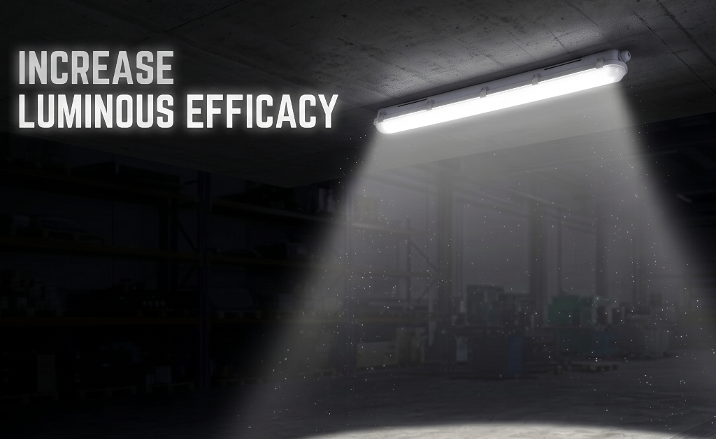 Higher-efficacy LED luminaires that lower energy consumption