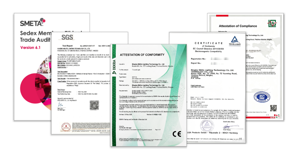 NBlite quality management certificate